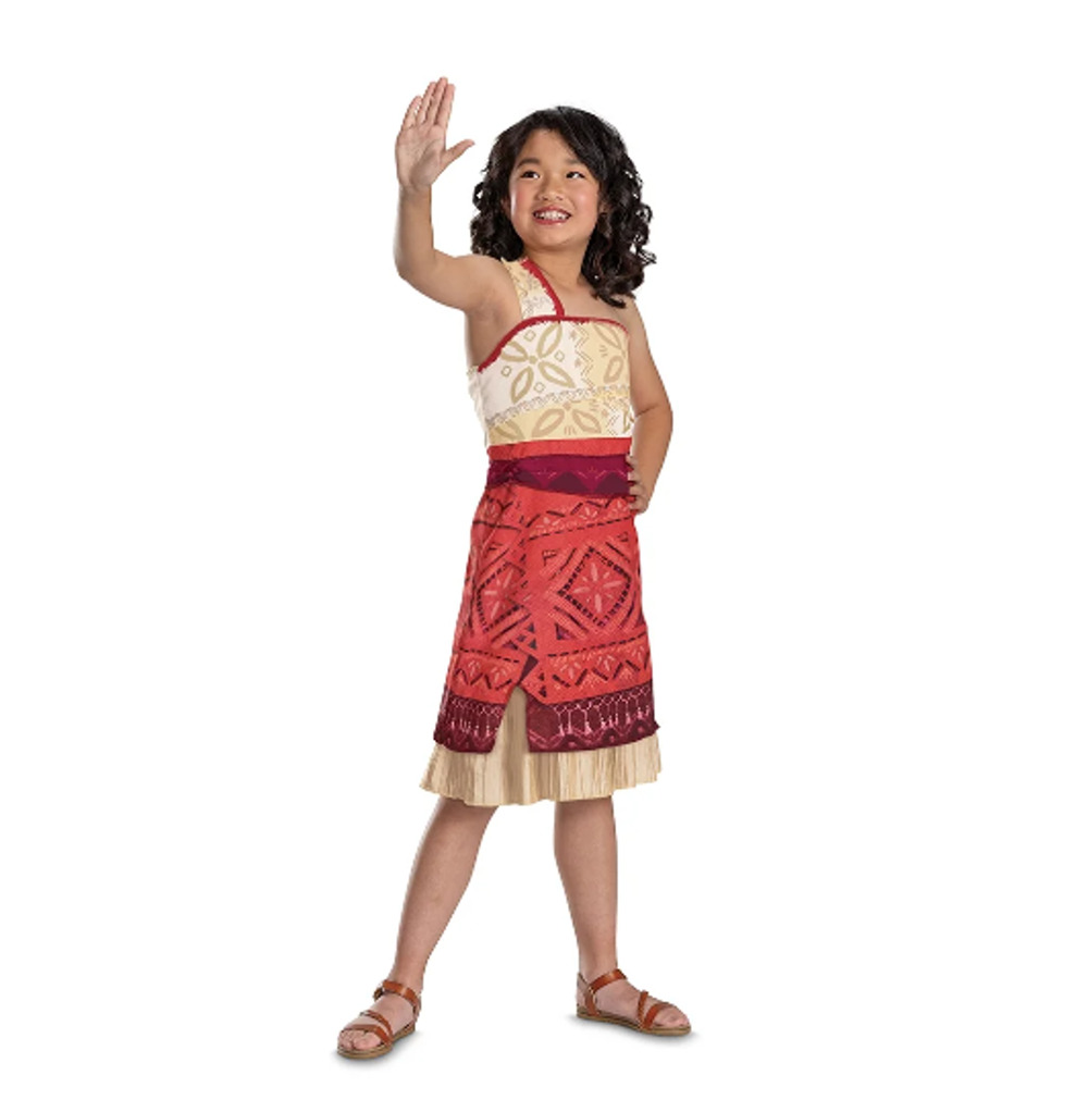 Disney's Moana 2 Classic Costume for Girls Size 6-6X NWT